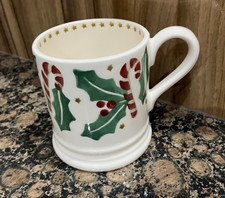 EMMA BRIDGEWATER  CANDY CANES  1/2PT MUG
