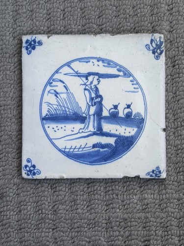 18th century delft tin glazed - 18th, tin-glazed