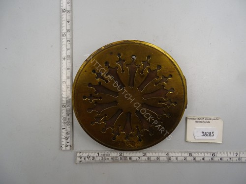 French mantel clock back - clock,