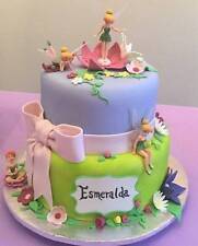 NEW 6Pcs/Set Anime Tinker Bell Fairies Princess Figure Model Display Cake Topper