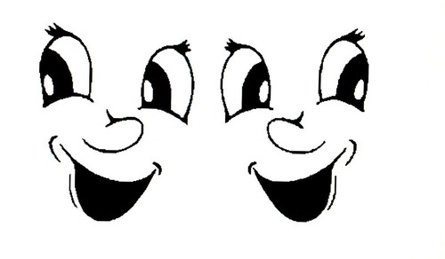 Smiley funny faces vinyl - smiley,