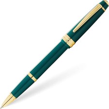 Cross Bailey Light Polished Green Resin Medium Point Rollerball Pen