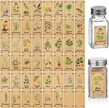 48PCS Herb and Spice Labels