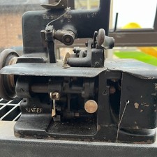 Antique 1940s Vintage Singer 81K Industrial Overlocker Machine Original Untested