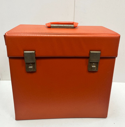 Vintage record case vinyl - lp,