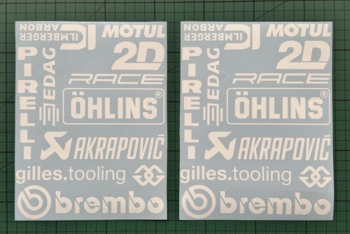 Sticker set pieces race - set, 20