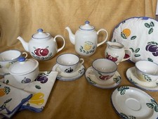 Poole Pottery Dorset Fruits tea and coffee set with a range of items 