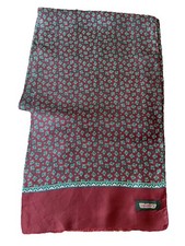 Mens Vintage SILK SCARF Westbury Gents Retro Patterned Necktie Preloved