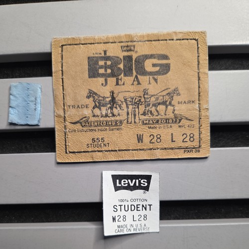 Vintage levi 555 silver - levi's,