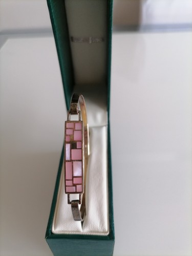 Vintage silver bangle with - silver,