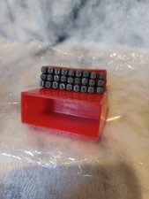 Letter Stamps/Punches, 3mm.-1/8in. Silversmith Metal Tools Leather Stamping