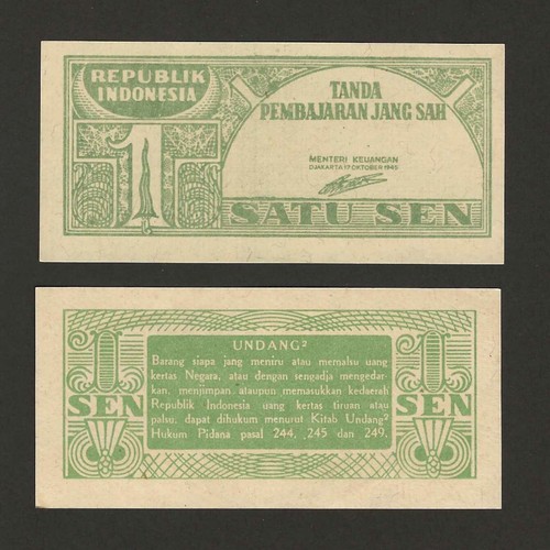 Indonesia sen 1945 - indonesia, 1