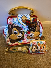 Irregular Choice Disney Chip & Dale handbag And Purse Set