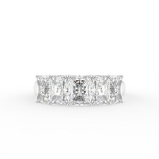 14K White Gold Eternity