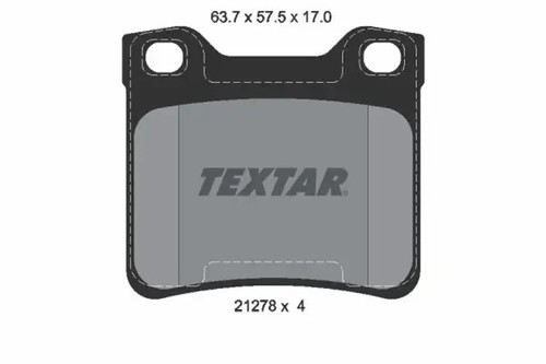 Brake pads 2127803 - , for