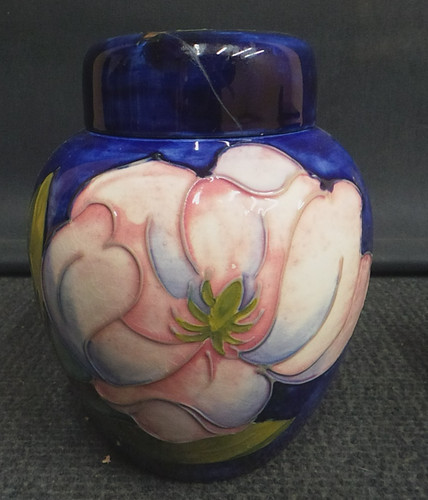 Moorcroft magnolia ginger jar - ginger,