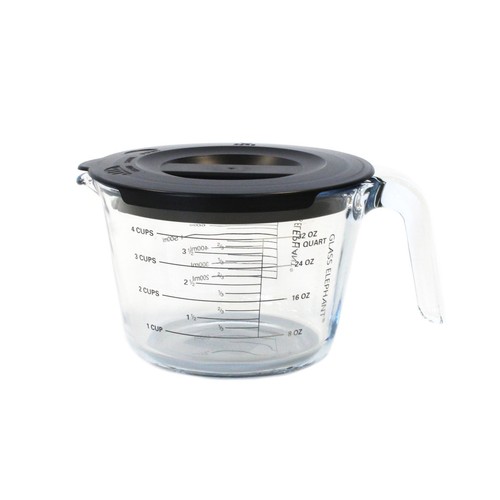 Glass measuring jug - measuring, 1l