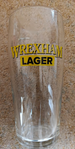 Wrexham lager pint - wrexham,