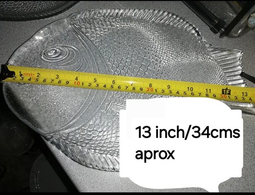 Large fish shaped platters - x,