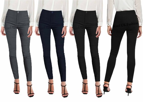 Girls skinny black school - black,