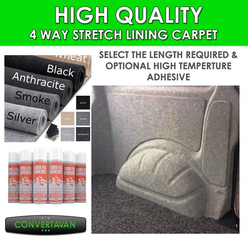 Camper van carpet lining way - van,