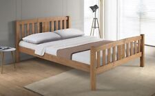 Antique honey pine,bed frame