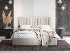Upholstered bed 140x200 - upholstered,