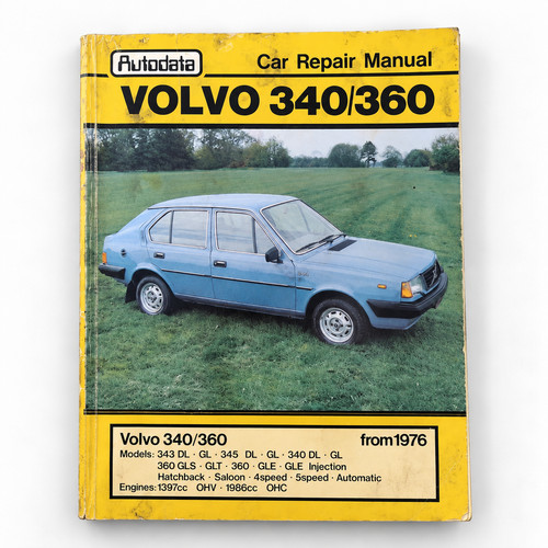 Autodata volvo 340 - volvo, car