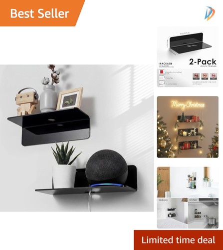Sleek floating shelves - floating,