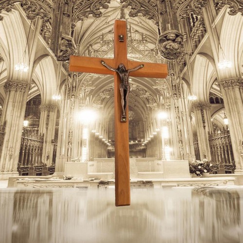 Catholic cross crucifix - cross, saint
