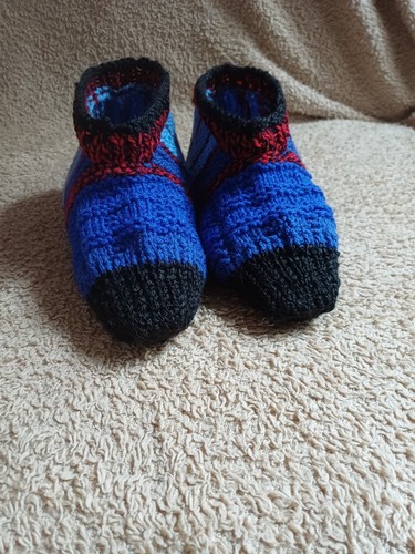 Mens hand knitted