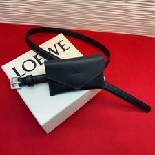 Loewe leather belt - leather, waist