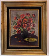 Large Belgium oil painting