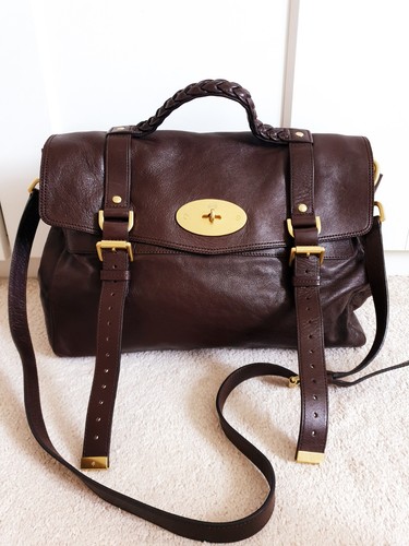 Mulberry oversized alexa dark - alexa,