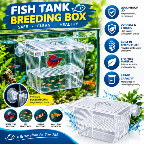 Aquarium fish breeder box - fish,
