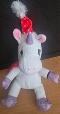 Little Town Christmas Unicorn with Hat Scarf