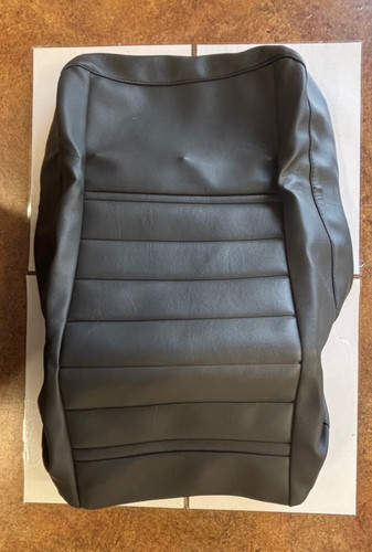 Grey vinyl centre seat - centre,