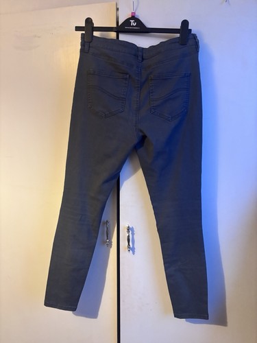 Ladies fat face grey jeggings - grey,