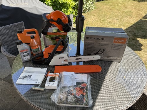 Stihl 181 chainsaw complete - ms,