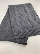 BEN SHERMAN SCARF GREY Knitted