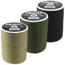Paracord 100m Reel 3mm Black