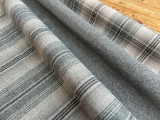 NEXT FAUX WOOL FABRIC  VERSATILE CHECK UPHOLSTERY MATERIAL 140cm wide