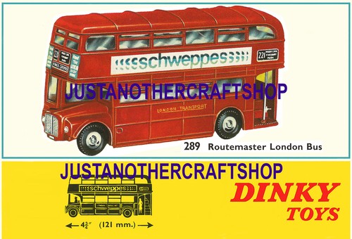 Dinky toys routemaster - dinky, london