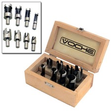 VOCHE 8PC WOOD PLUG HOLE