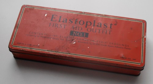 Vintage elastoplast no1 tin - vintage,