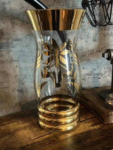 Vintage bulb shaped clear gold - clear,