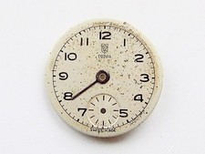 Vintage 1940s Tudor Rolex watch dial 18mm, rose and shield logo