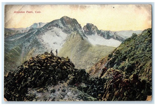 C1910 arapahoe peaks scene - arapahoe,