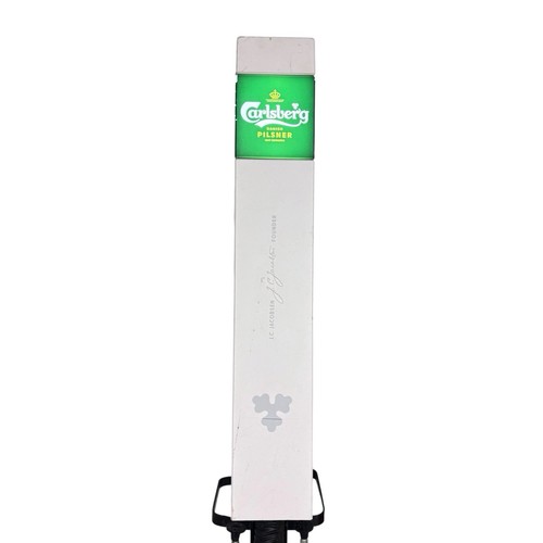 Carlsberg lager beer pump - beer,