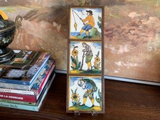 French Antique Hand Painted